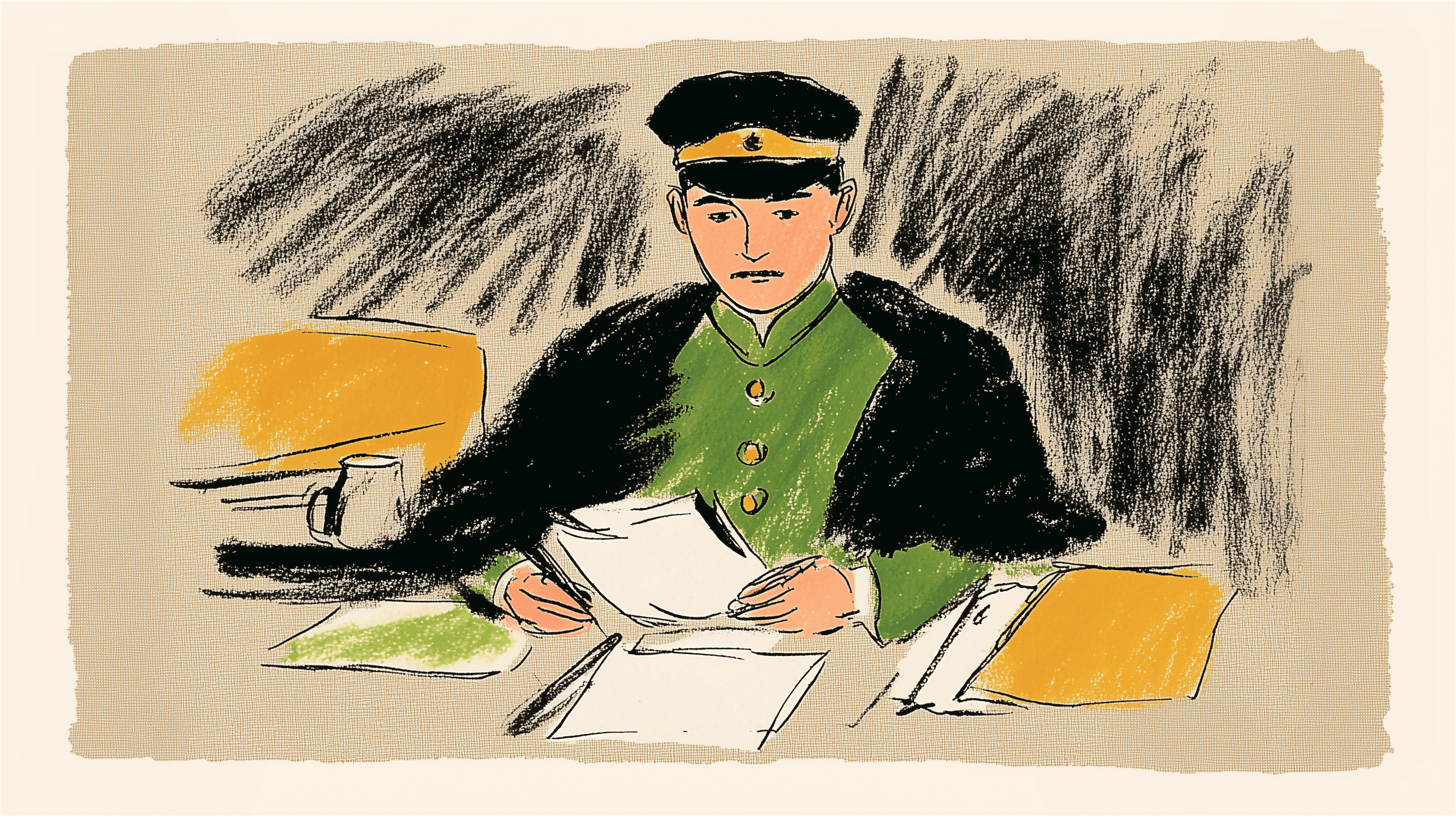 Illustration of the review step