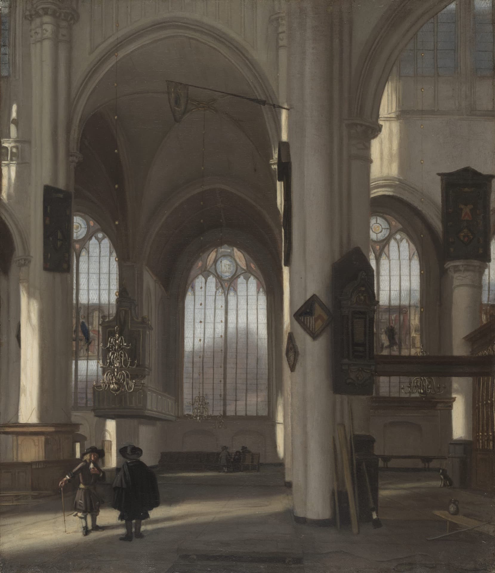 Interior Of A Church Emanuel De Witte