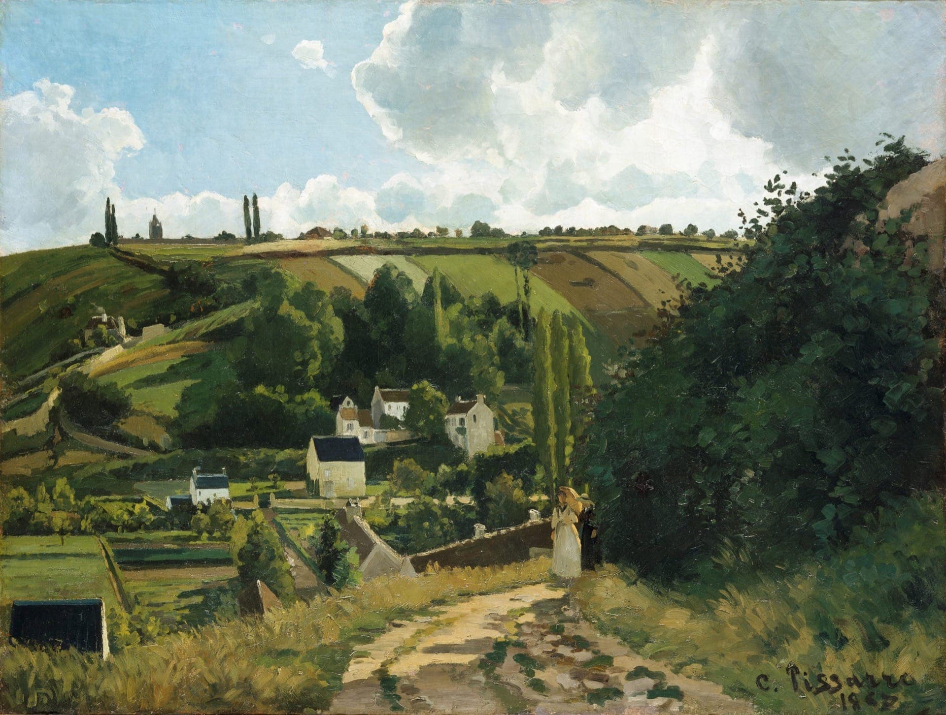 Jalais Hill Pontoise Camille Pissarro