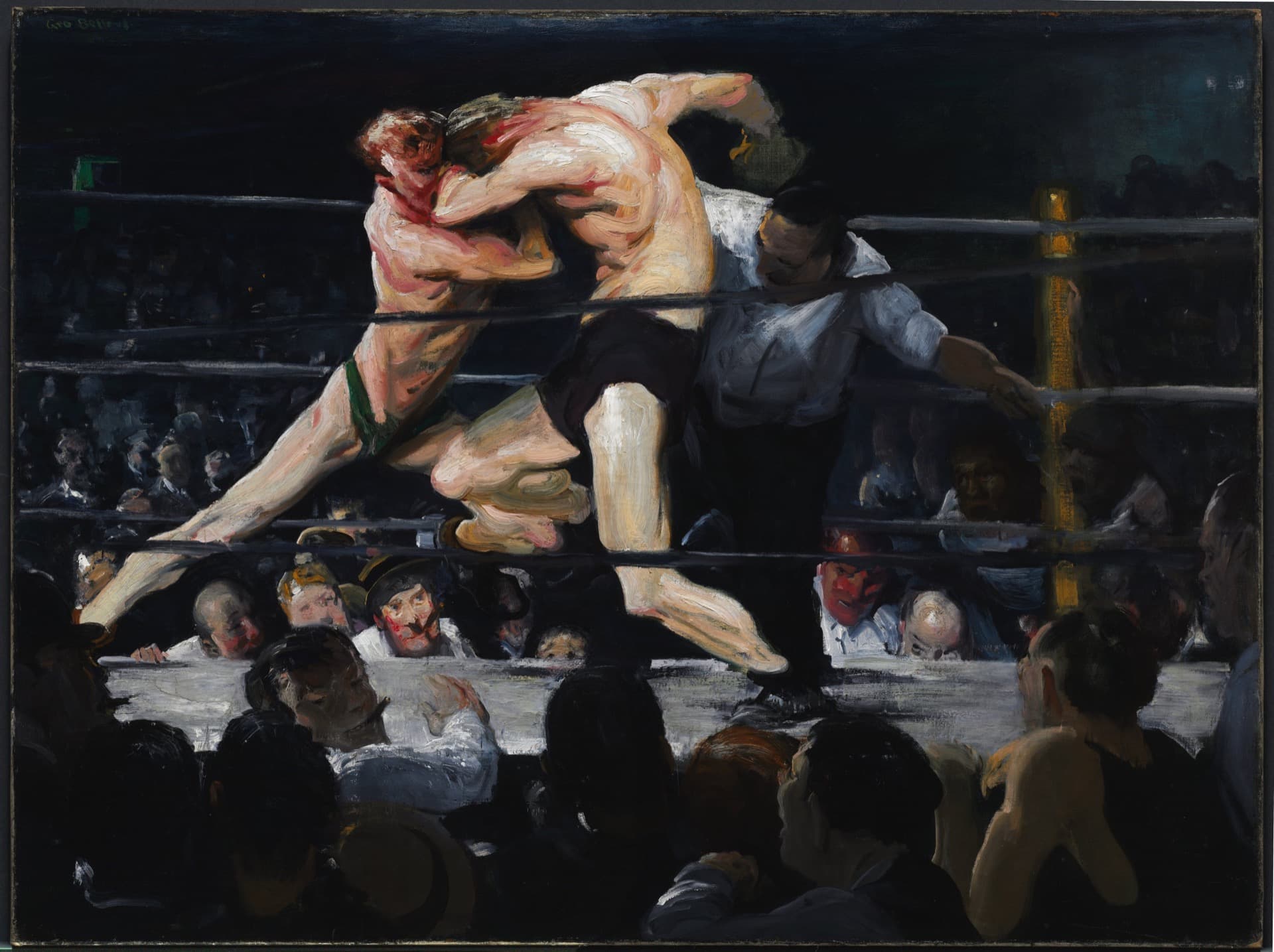Stag At Sharkeys George Bellows